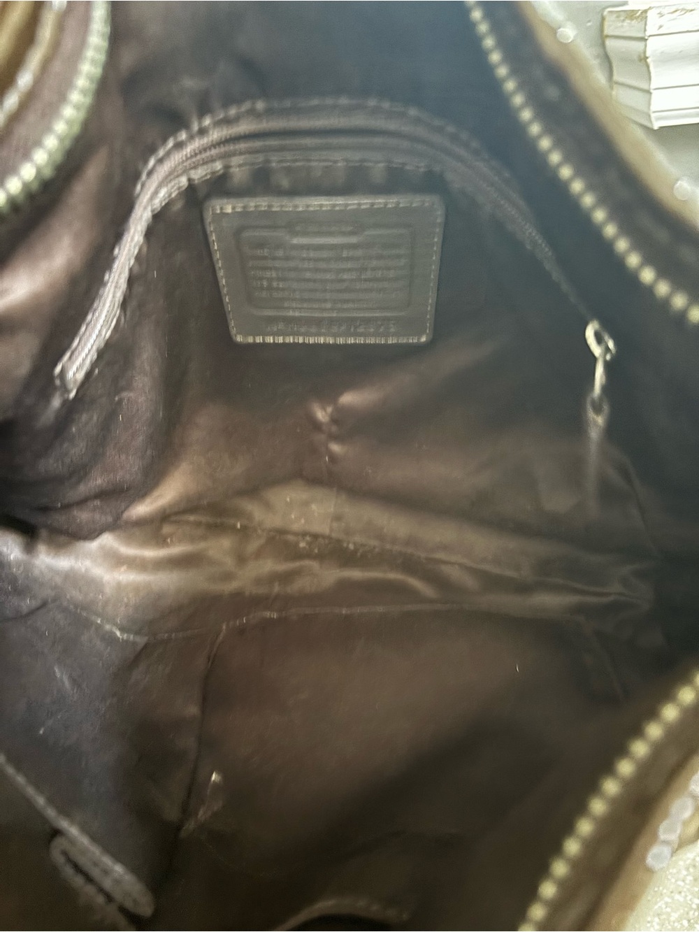 Vintage Coach Dark Brown SoHo Hobo - Picture 10 of 12